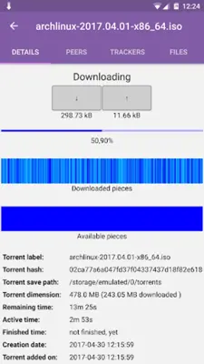 jTorrent android App screenshot 14