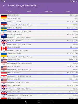 jTorrent android App screenshot 6