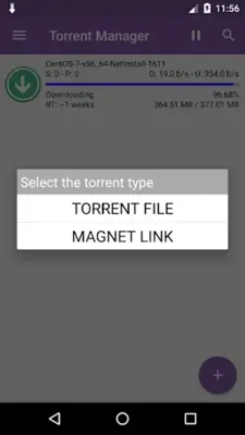 jTorrent android App screenshot 8